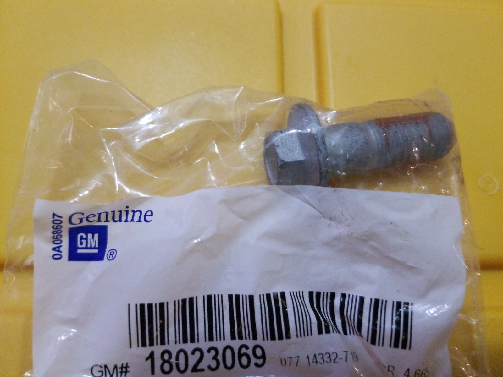 GM OEM Brake-Front-Caliper Bolt 18023069 | eBay