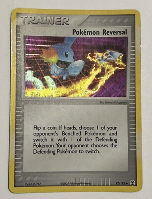 Pokémon Reversal 97/112 Reverse Holo Pokémon FireRed & LeafGreen