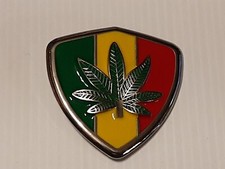 POT LEAF MAIJUNNA WEED Metal Belt Buckle
