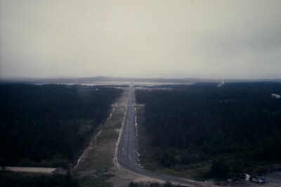 Old DIA Matagami Zinc Mine Road to Next Mine 1988 Canada Den-S2-29
