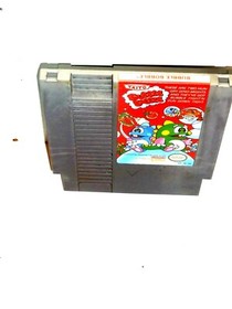 100% AUTHENTIC ***BUBBLE BOBBLE*** Nintendo NES 1988 EXCELLENT WORKING 