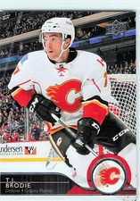 2014-15 Upper Deck #29 T.J. Brodie Calgary Flames