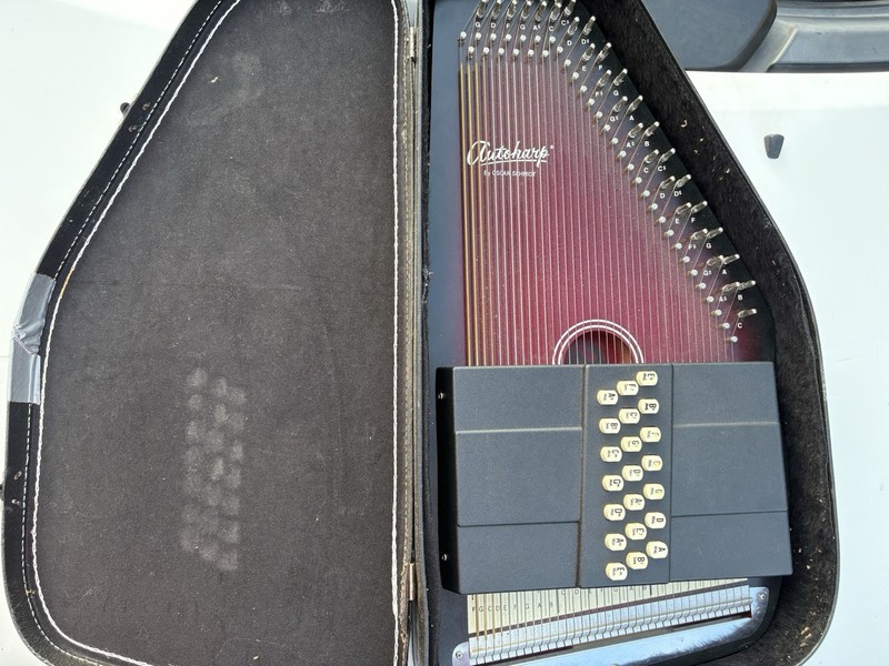 Autoharp By OSCAR SCHMDT with Case
