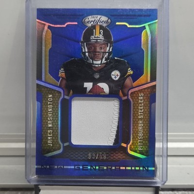 Panini 2018 James Washington New Generation Jerseys Mirror Blue /50 #23