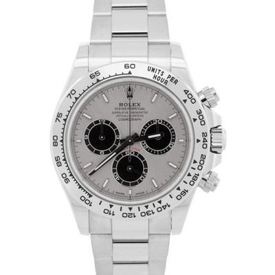 2025 Rolex Daytona Cosmograph GHOST SILVER 40mm 18K White Gold Watch 126509 BOX