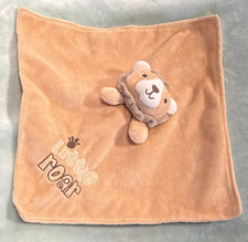 Baby Starters Lion Security Blanket Lovey Little Roar Rattle Plush Toy Safari