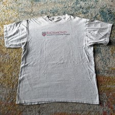 Vintage University of Richmond T-Shirt Grey XL Made in USA