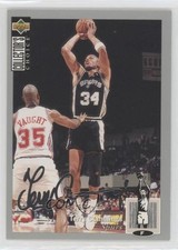 1994 Upper Deck Collector's Choice Silver Foil Signature Terry Cummings #65 u7e