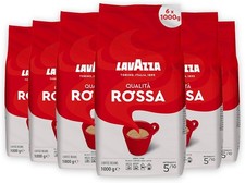 Lavazza Qualita Rossa Coffee Beans 1 kg Pack of 6 Italian Roast Whole Beans 23.11 per kilo