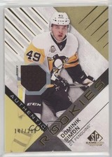 2016 SP Game Used Authentic Rookies Gold Material 147/399 Dominik Simon #123 2d8
