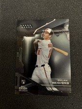 2026 Topps Chrome Black Dylan Beavers Rookie Base Set #70 ~ Baltimore Orioles
