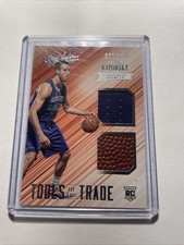 2015 Absolute Tools of the Trade Rookie Materials Dual /125 Frank Kaminsky #9 RC