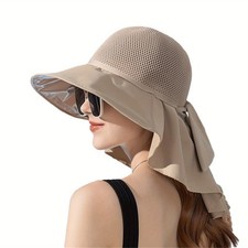 Sun Hat UPF 50+ UV Sun Protection Wide Brim Foldable Summer Beach Bucket Cap