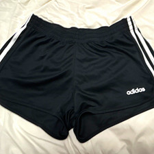 adidas Climalite Men's Black Running Shorts M Drawstring