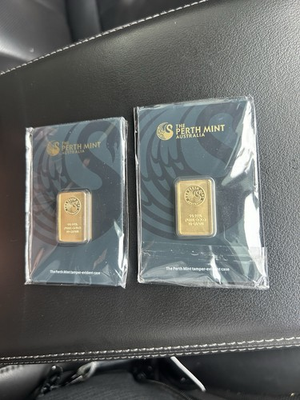 #ad The Perth Mint 10g Gold Bar .9999 Fine in Assay $1200.00
