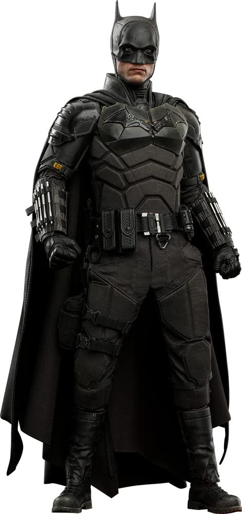 Movie Masterpiece THE BATMAN Batman 1/6 Action Figure Black DC Comics Hot Toys