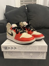 Nike Air Jordan 1 Mid SE Boys Size 5Y – Special Edition “DIY / 3:51” – With Box
