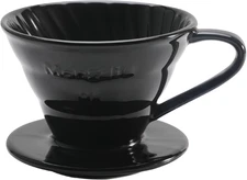 Ceramic Pour over Coffee Dripper, Reusable Porcelain Portable Pour over Coffee M