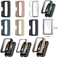 Tempered Glass Screen Protector Watch Case For Huawei Band 7/6 Honor Band 6/ 7