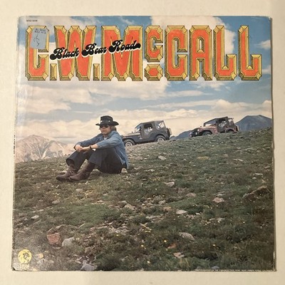 C.W. MCCALL BLACK BEAR ROAD 1975 MGM Records M3G-5008 Stereo LP   ''CONVOY'' 