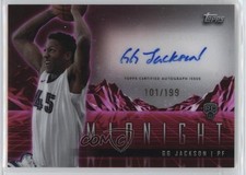 2023 Topps Midnight Rookie Horizon Signatures Twilight /199 GG Jackson Auto 4g8
