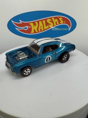  70 Chevelle SS 2007. Spectraflame Windex Blue. Retro bearing style wheels.
