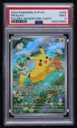 Pikachu (Paldea Adventure Chest) Holo Pokémon Scarlet & Violet Black Star PSA 9