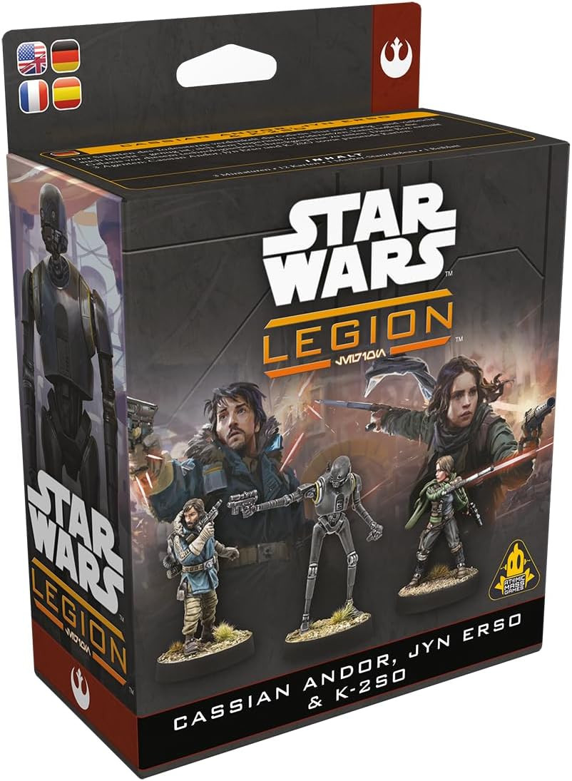 Star Wars Legion Rebels Cassian Andor Jyn Erso - K-2SO 7590₽