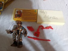 1990 Playmates TMNT Hard Head FUGITOID Vintage 100%Complete 