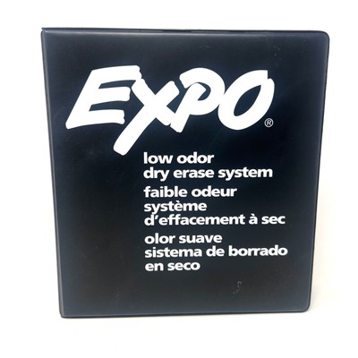 EXPO Low Odor Dry Erase Marker Set 8 Chisel Tip 4 Fine point Cleaner & Eraser