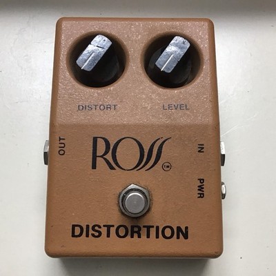 Original Vintage 1978 Ross Distortion Guitar Effect Pedal USA | eBay
