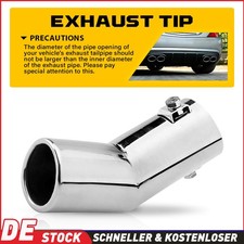 Auspuffabdeckung Edelstahl Poliert 172mm Für Auto KFZ SUV Transporter 28-40 mm