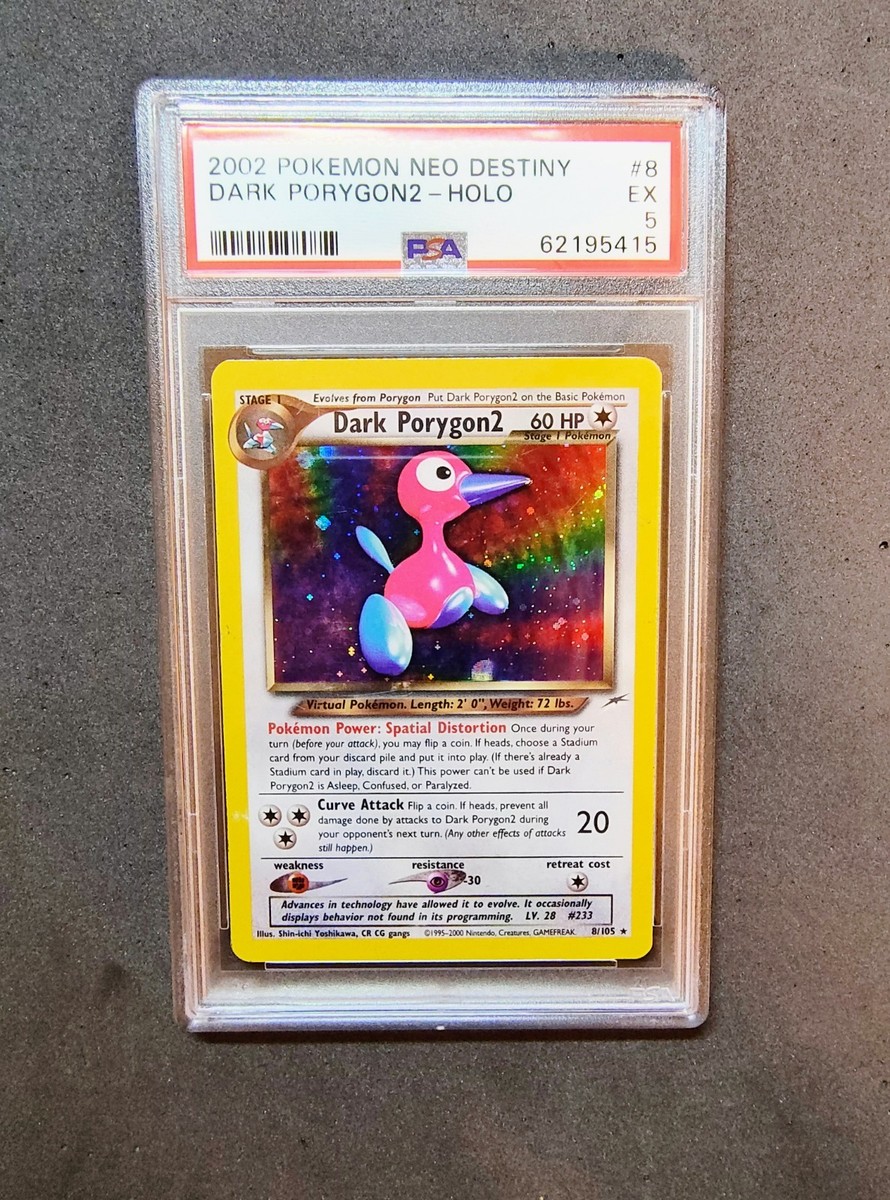 Pokemon Neo Destiny 2002 Dark Porygon 2-Holo Card PSA5 | eBay