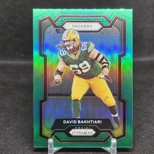 David Bakhtiari 2023 Panini Prizm #108 Green