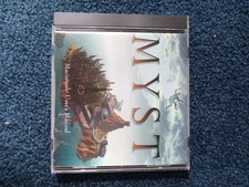Myst Macintosh Game W/ Disc, Manual, And Jewel Case Damaged Case, Disc Tested 
