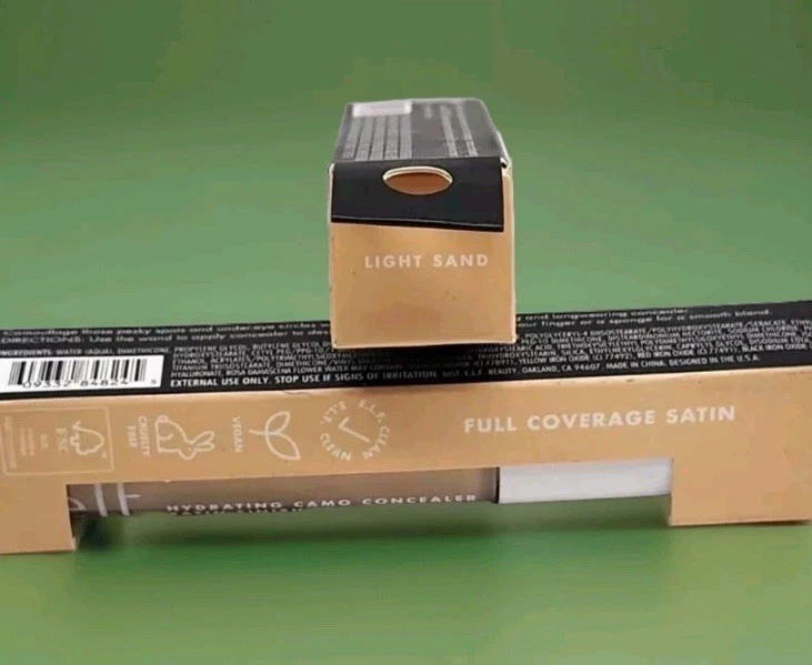 E.L.F. Elf Hydrating Camo Full Coverage Satin Concealer 84824 Light Sand 2pcs - Image 2 of 2