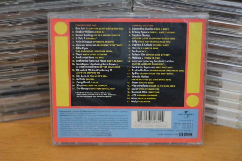 Top Of The Pops 2000 Volume 3 2xCD Compilation Various Artists Universal TV - Image 2 of 2
