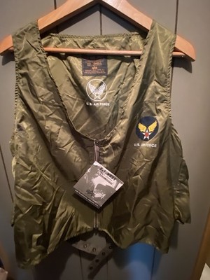 USAF Air Force Survival Type E-1 Radio Carrier Vest Small - (Reproduction) NOS