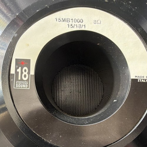 Eighteen Sound 15MB1000 15" Full-Range Speaker Driver Pro Audio