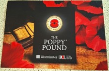 Westminster Mint "The RBL Poppy Pound BU Colour" Coin 2025