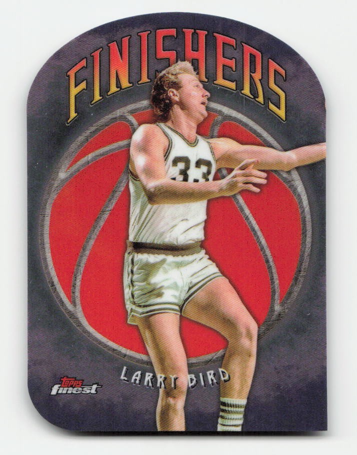 2024-25 Finest #F-6 Larry Bird Finishers