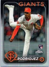 2024 Topps Chrome Update #USC106 Randy Rodriguez Refractors San Francisco Giants