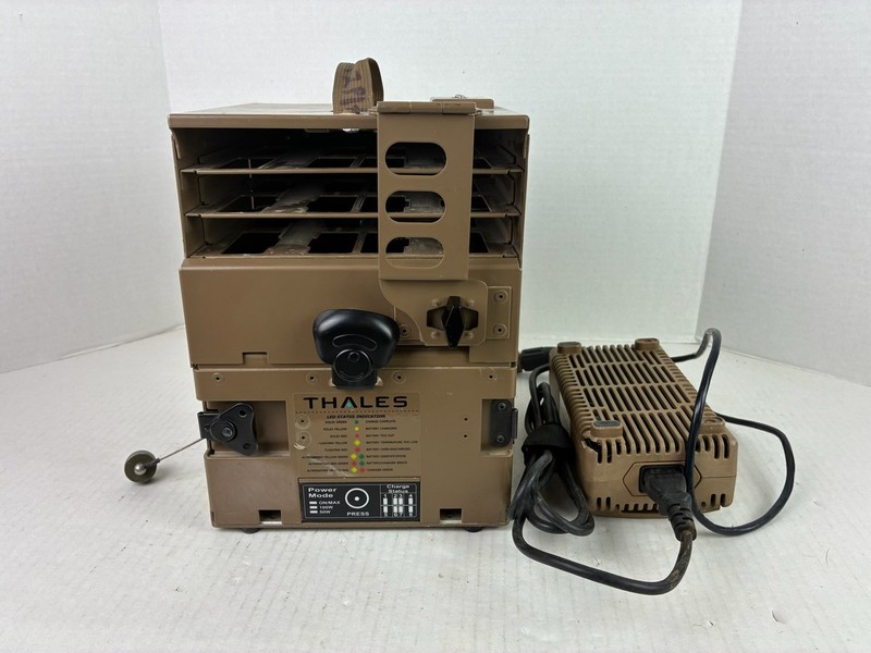 Thales Modular Universal Battery Charger Scalable Charging System Tan Harris
