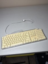 Apple Pro Keyboard M7803 Clear Wired USB Full...