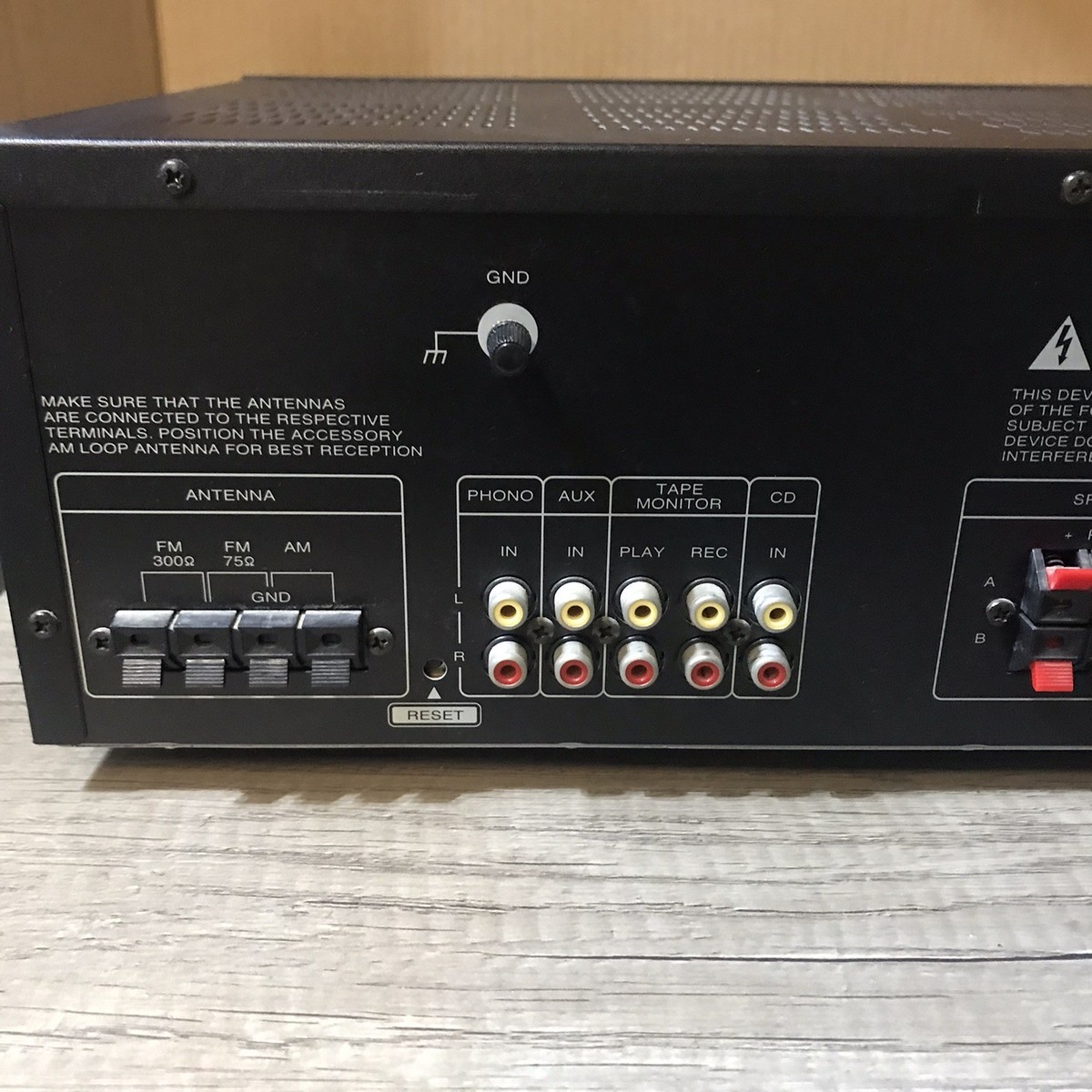RCA STA-3900 AM/FM Stereo Receiver 190 W Tested & Works No Remote  display picture 1