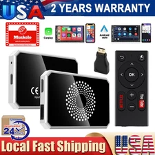 4-in-1 WiFi Smart AI Box wireless CarPlay Android Auto Adapter  for Android 13