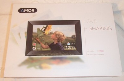 Aimor Digital Photo Frame 10.1'' Black 16GB Storage Capacity
