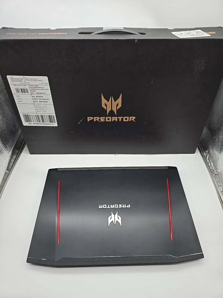 Acer Predator Helios 300 15.6 In, Intel Core I7-7700HQ CPU, 16gb DDR4, 256GB SSD - Image 3 of 4