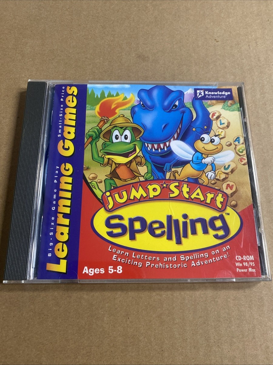 【中古】「非常に良い」JumpStart Spelling (輸入版) Knowledge Adventure JumpStart Spelling for sale online | eBay