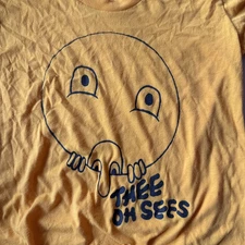 Thee Oh Sees Osees Australian Tour Yellow T Shirt All Size S-5Xl Gift Fan AT107